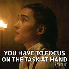 You Have To Focus On The Task At Hand Alina Starkov GIF