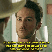Roswellnm Kyle Hero GIF - Roswellnm Kyle Hero I Love My Father GIFs