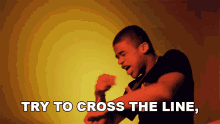 Try To Cross The Line I Fuck Around And Get You Gross GIF