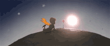 Little Prince Rose GIF - Little Prince Rose Affection GIFs
