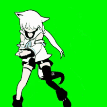 Fubuki Dance GIF - Fubuki Dance Greenscreen GIFs