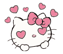 Hello Kitty Heart GIF - Hello Kitty Heart In Love GIFs