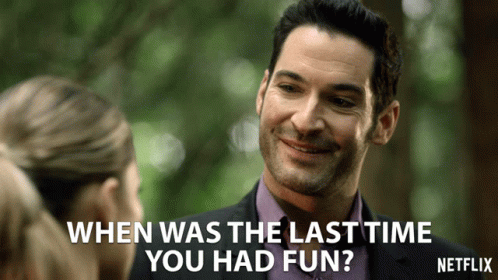 When Was The Last Time You Had Fun Tom Ellis GIF - When Was The Last Time  You Had Fun Tom Ellis Lucifer Morningstar - Discover & Share GIFs