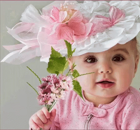 Baby Flower GIF - Baby Flower Blinking GIFs