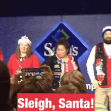 Sleigh Santa Slay GIF - Sleigh Santa Slay GIFs