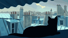 Cat Rain GIF - Cat Rain City GIFs