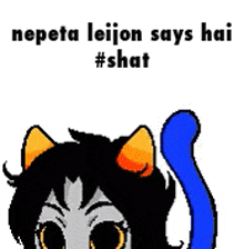 Nepetan-leijon-says-hai-shat GIF - Nepetan-leijon-says-hai-shat GIFs