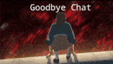 Goodbye Chat Suzume GIF - Goodbye Chat Suzume Weeeeee GIFs