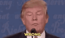 Donal Trump Wrong GIF - Donal Trump Wrong GIFs