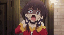 Anime Shocked GIF - Anime Shocked Konosuba GIFs