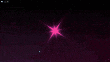 a purple and pink background with a purple star in the middle