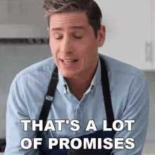 That'S A Lot Of Promises Brian Lagerstrom GIF - That'S A Lot Of Promises Brian Lagerstrom There Are A Lot Of Commitments GIFs