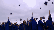 Graduation Tossing Caps GIF - Graduation Tossing Caps Cap Toss GIFs