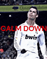 Cristiano Ronaldo Calm Down GIF - Cristiano Ronaldo Calm Down Calma GIFs