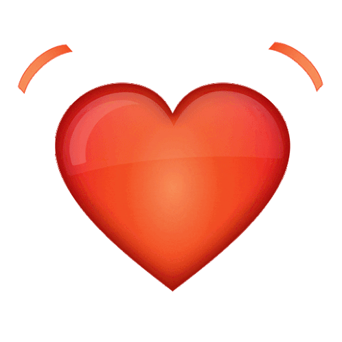 Beating Heart Sticker - Beating Heart Stickers