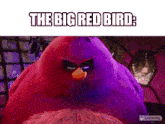 The Big Red Bird Terrence GIF - The Big Red Bird Terrence Terrence Angry Birds GIFs