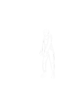 a black and white drawing of a person with smoke coming out of their mouth