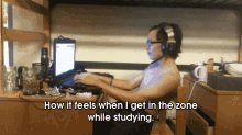 When I Get Into The Zone While Working.. GIF - Reactions Funny Dance GIFs