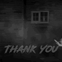 halloween ghost thank you haunting fly by