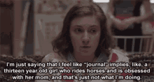 Journal Writing Hannah GIF - Journal Writing Hannah Lena Dunham GIFs