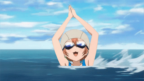 Best Anime Swimming Scene Ever on Make a GIF