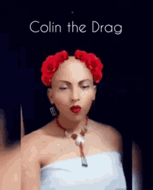 Colin The Drag Flirt GIF - Colin The Drag Flirt Kiss GIFs