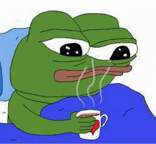 Cozy Frog Cozy Pepe GIF - Cozy Frog Cozy Pepe Hot Tea - Discover ...