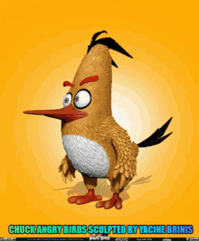 Chuck Angry Birds GIF - Chuck Angry Birds Rovio GIFs