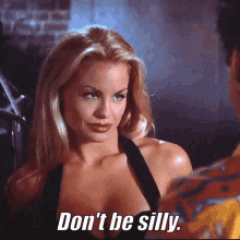 Jessica Collins Silly GIF