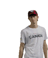 Mic Drop Evan Dunfee Sticker - Mic Drop Evan Dunfee Team Canada Stickers