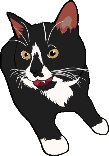 Cat Tsumi Cat Sticker - Cat Tsumi Cat Leda Cat Stickers