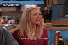I Love Jacques Cousteau!.Gif GIF - I Love Jacques Cousteau! Blonde Person GIFs