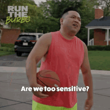 Are We Too Sensitive Andrew Pham GIF - Are We Too Sensitive Andrew Pham Run The Burbs GIFs