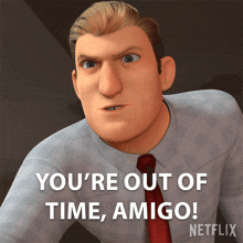 Youre Out Of Time Amigo Trollhunters Tales Of Arcadia GIF - Youre Out Of Time Amigo Trollhunters Tales Of Arcadia You Dont Have Any More Time GIFs