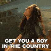 Get You A Boy In The Country Girl Kylie Morgan GIF - Get You A Boy In The Country Girl Kylie Morgan Country Girl Song GIFs