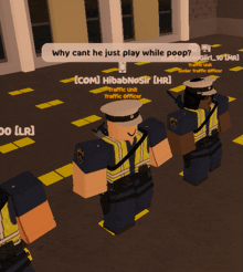 Why Cant He Play While Poop Meme