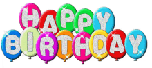 happy birthday to you birthday cake balloons