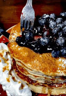 Pancakes Blueberry Pancakes GIF - Pancakes Blueberry Pancakes Pancake GIFs