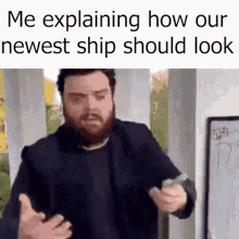 me explaining how our newest ship should look me explaining how our newest ship should look tyler tyler ship space engineers tyler space engineers our ship tyler