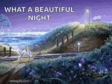 What A Beautiful Night Sparkle GIF - What A Beautiful Night Sparkle Night GIFs