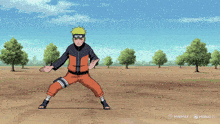 a cartoon of a man in a field with trees in the background and the words minimax and hailuo ai on the bottom
