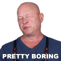 Pretty Boring Michael Hultquist Sticker - Pretty Boring Michael Hultquist Chili Pepper Madness Stickers