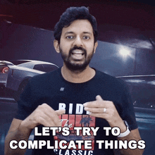 Lets Try To Complicate Things Faisal Khan GIF - Lets Try To Complicate Things Faisal Khan Lets Make Things More Challenging GIFs