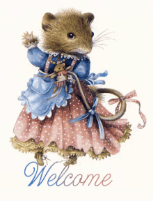 Mouse Doll GIF - Mouse Doll Welcome GIFs