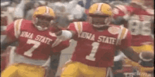 iowa sate cyclones foot ball touch down