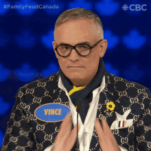 Greeting Vince GIF - Greeting Vince Family Feud Canada GIFs