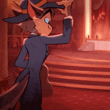 Lackadaisy Tip Hat GIF - Lackadaisy Tip Hat Tip Of The Hat GIFs