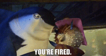shark tale don lino youre fired you are fired fired
