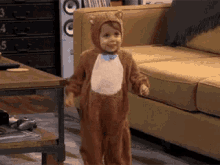 dancing kid costume bear