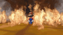 Smg4 Mario GIF - Smg4 Mario Fire GIFs